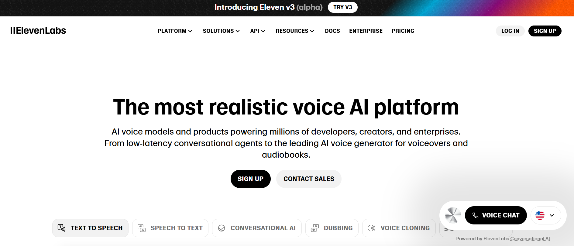 ElevenLabs AI's key features