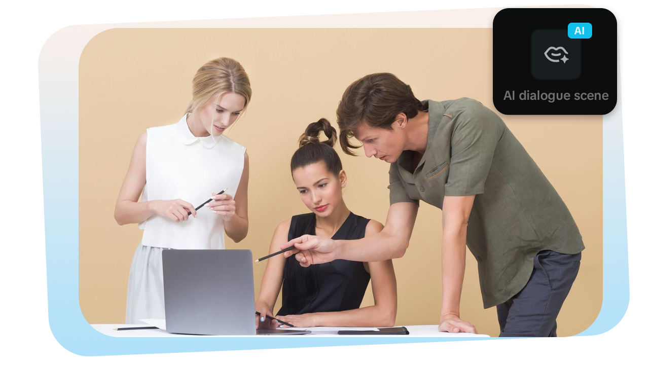 AI Dialogue Scene Generators for Educators