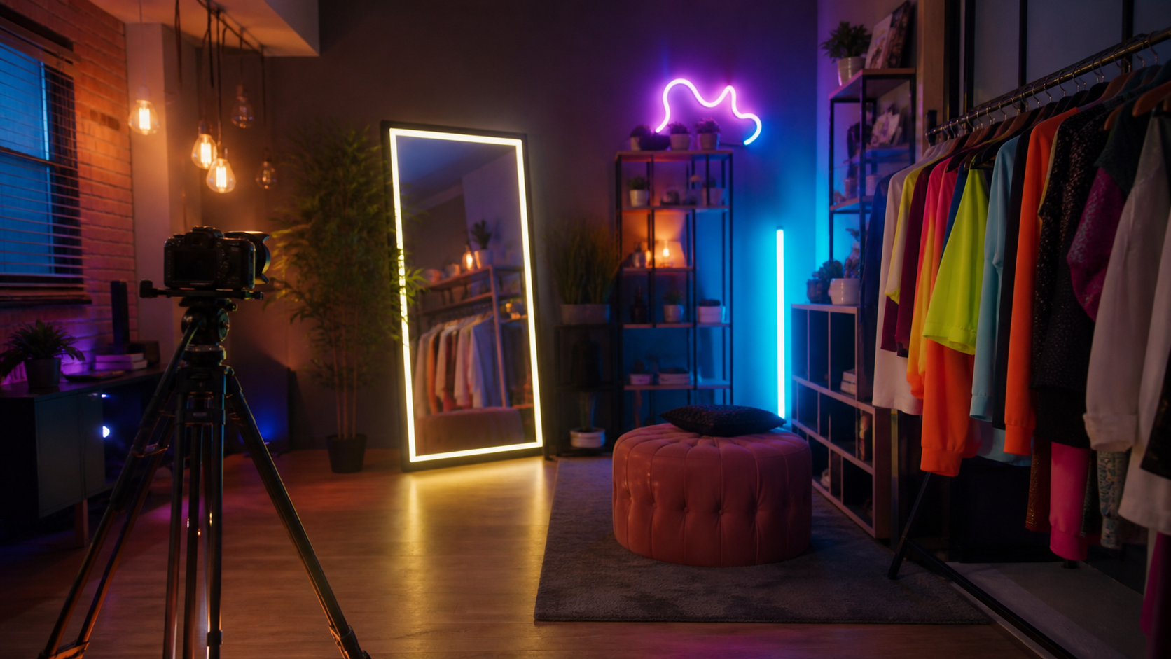 Halimbawa ng neon transition