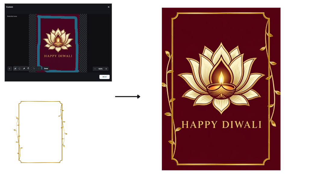 Interactive editing feature in Dreamina