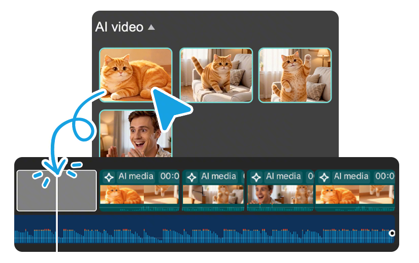 השווה טקסט משובח על פני מסגרות 4K
