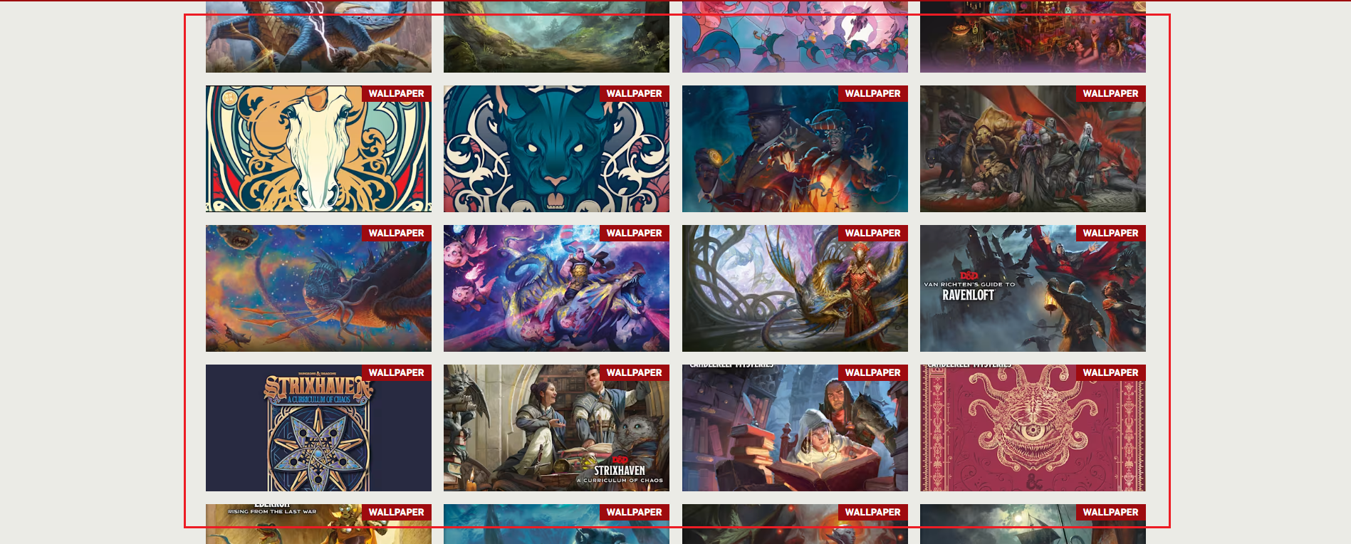 Fondo de pantalla de dados de DnD