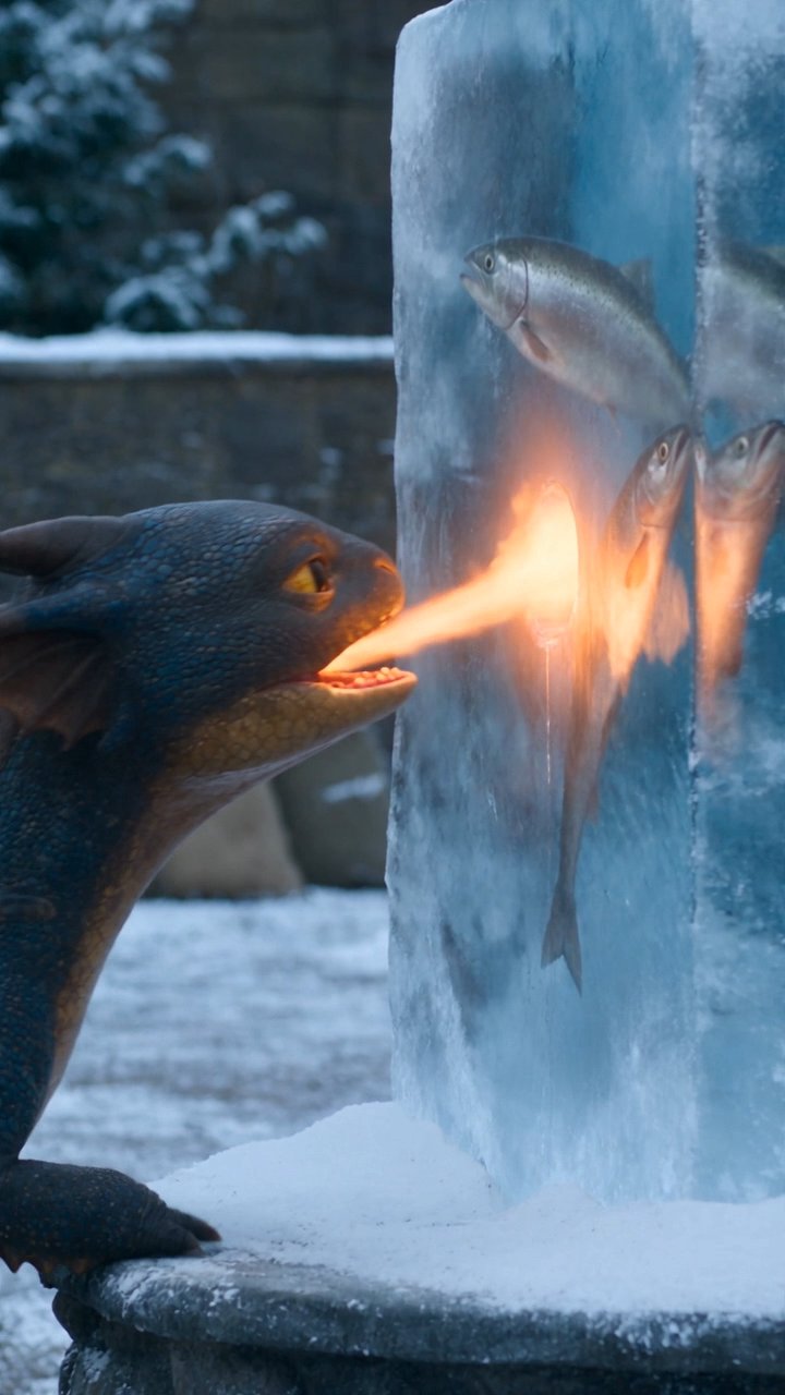 Baby-Dragon-Melting-Ice
