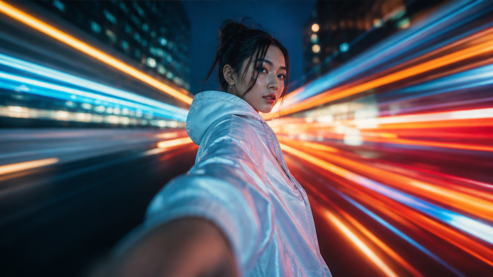 VS Editor 01 AI Video Editing — Color Trail Finale