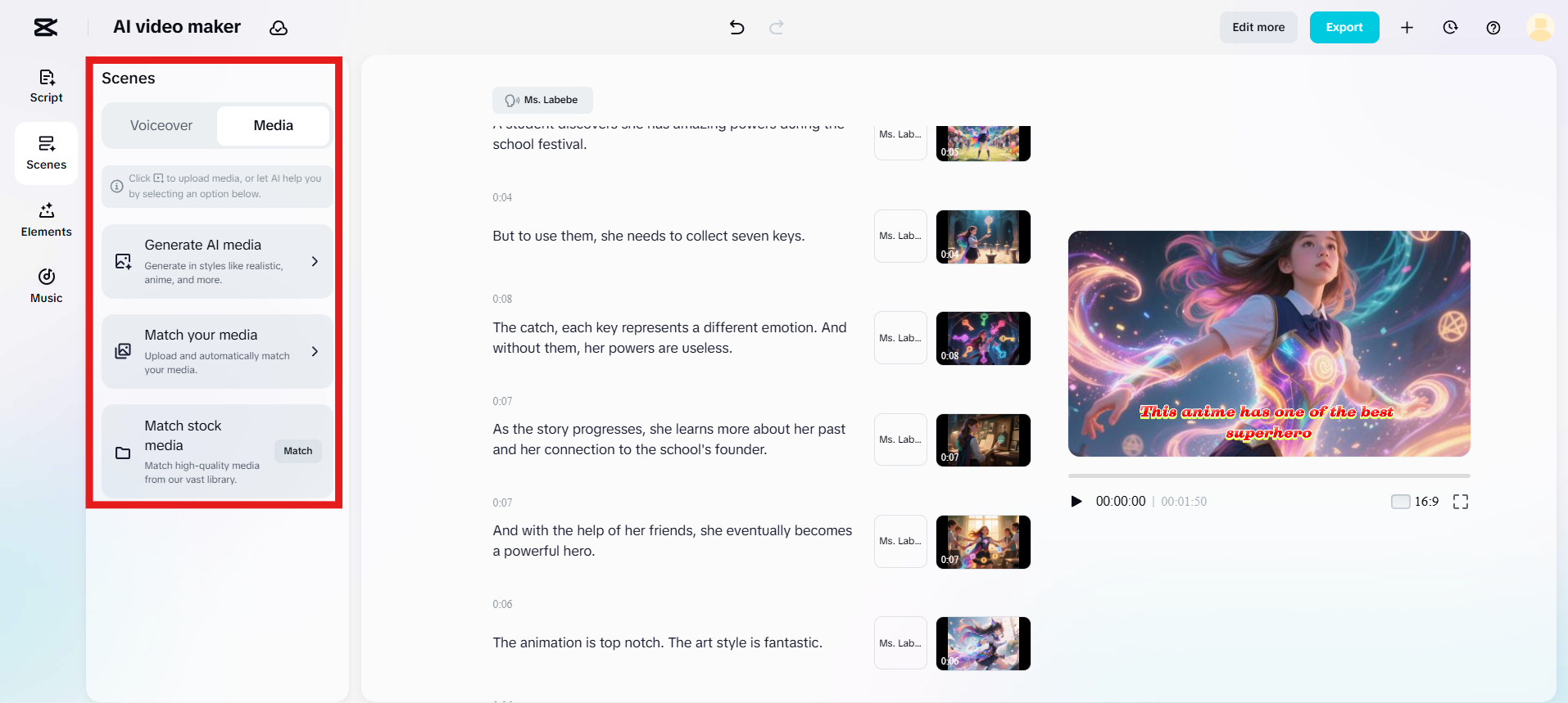 KI-Medien generieren