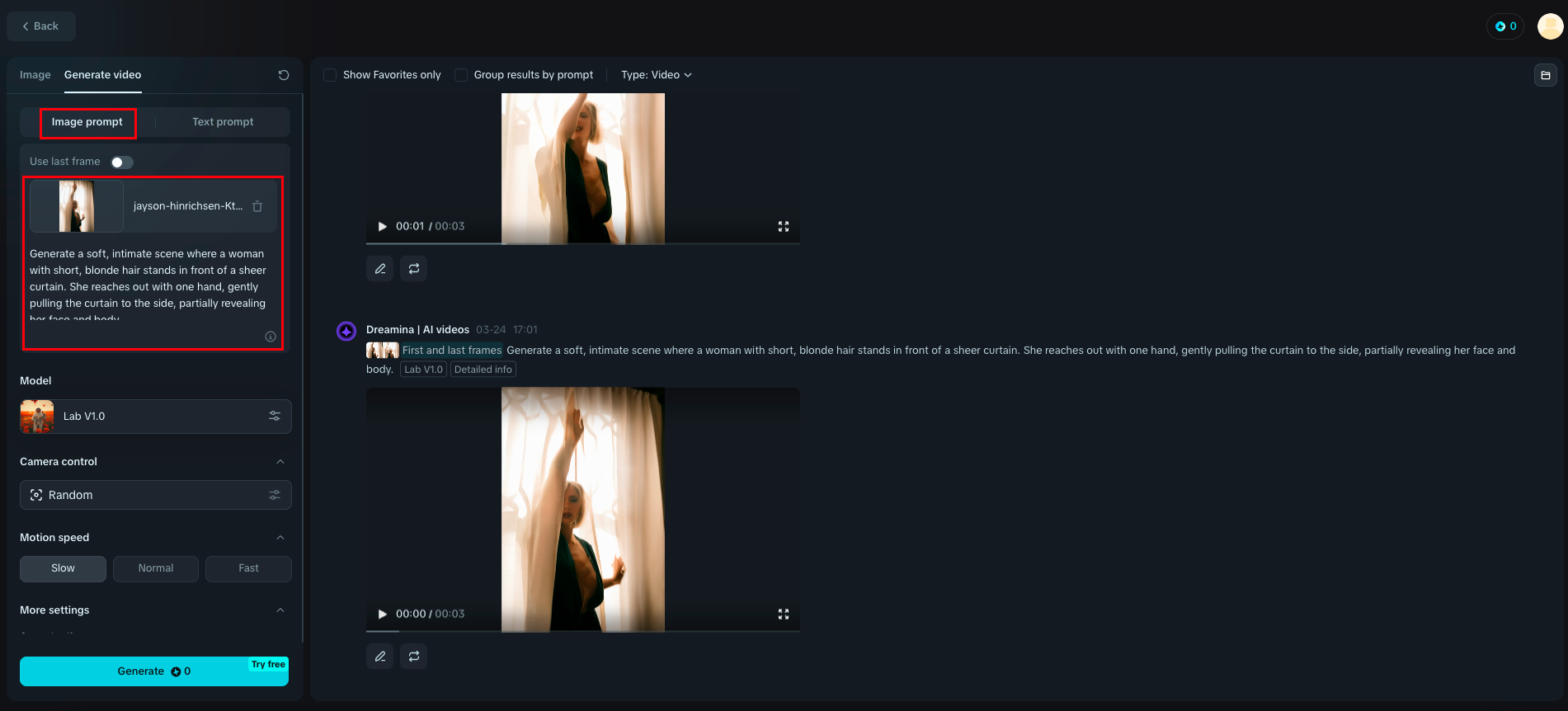 ai penjana video dari imej percuma