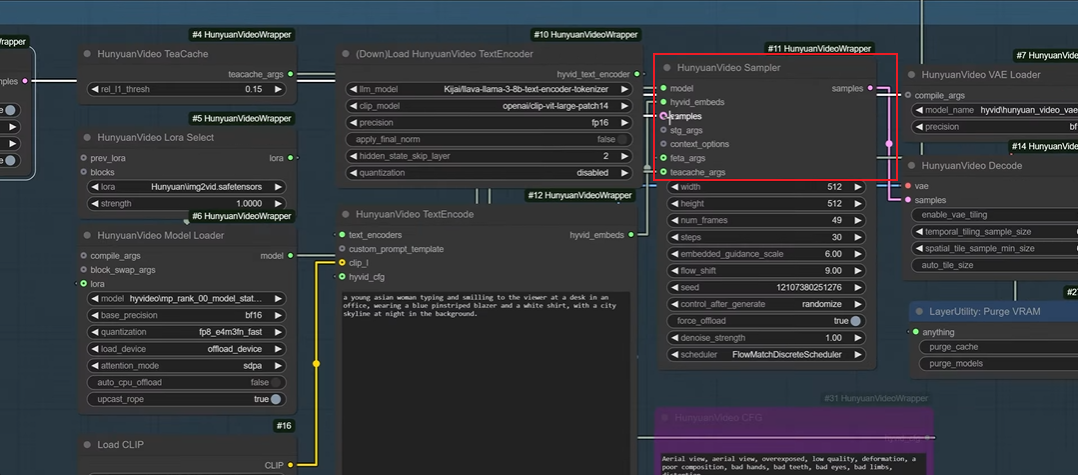 Converter Imagem para Espaço Latente de Hunyuan