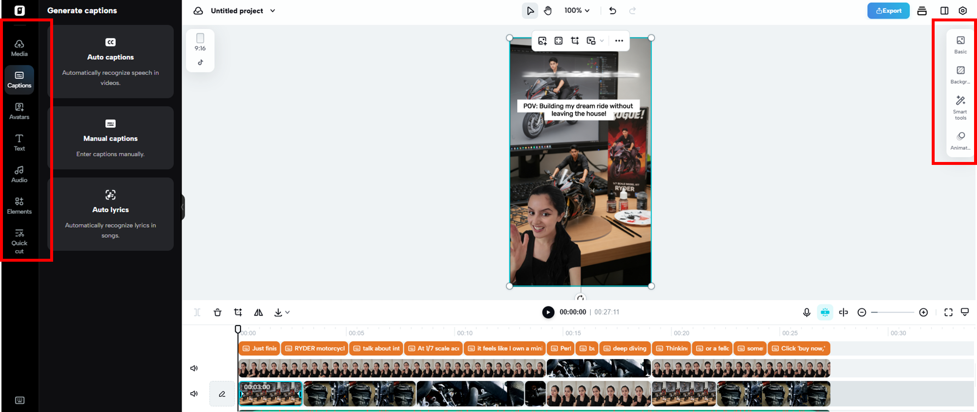 Refine ainda mais seu vídeo