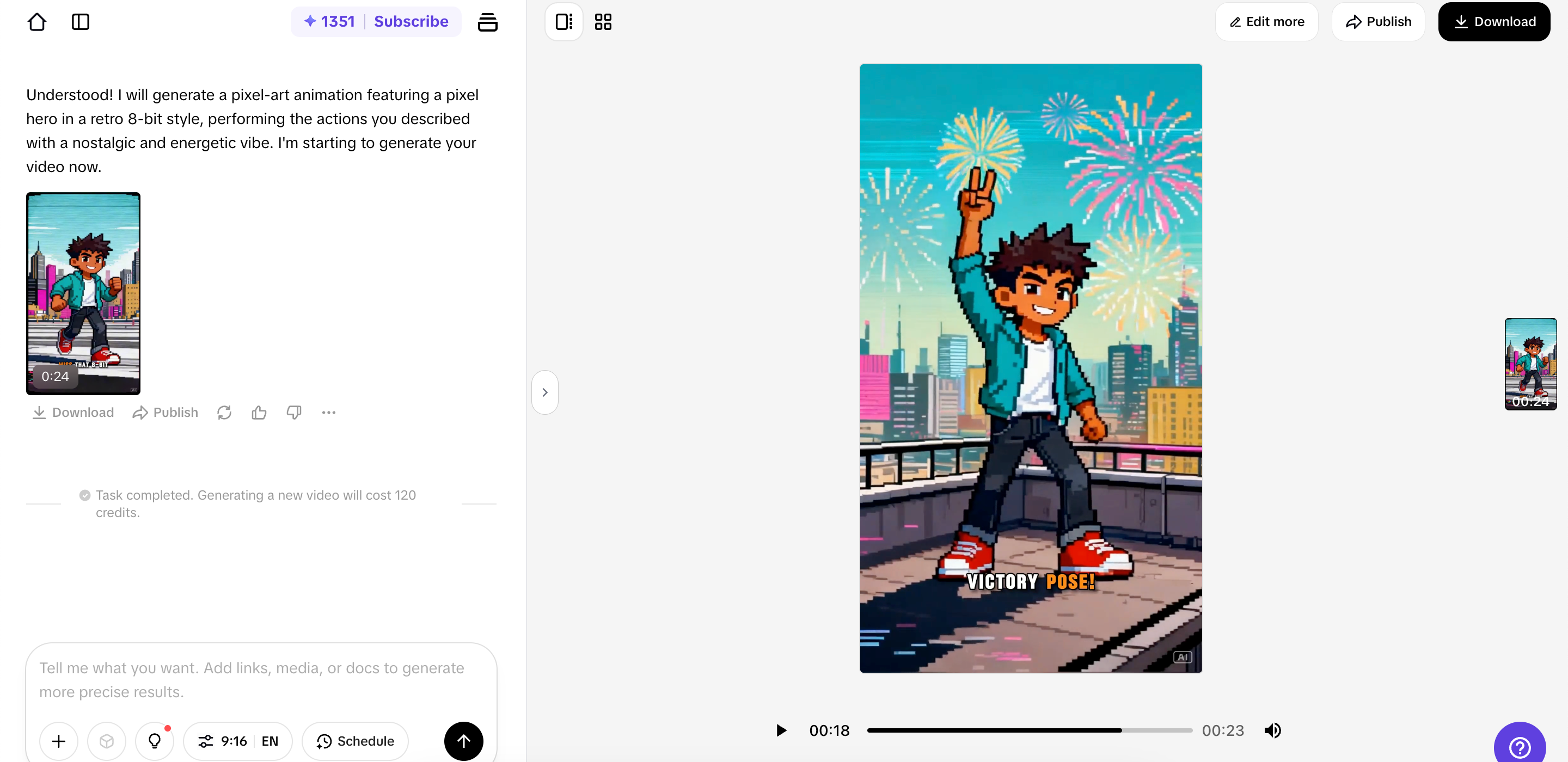 Download your video
