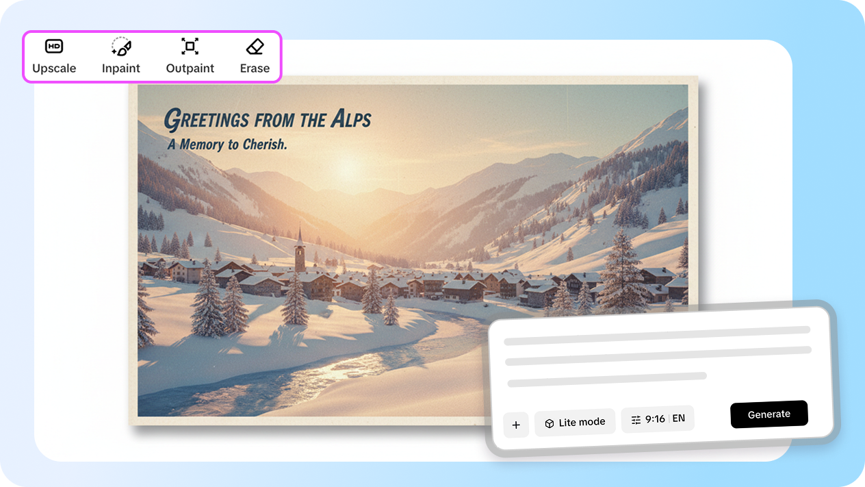 High-resolution output for stunning, print-ready postcards