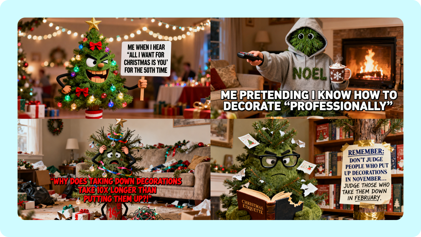 christmas tree meme