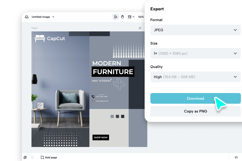 Download your pamphlet design