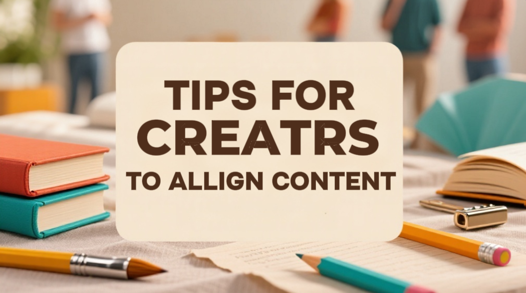 Siga estas dicas para alinhar o conteúdo.