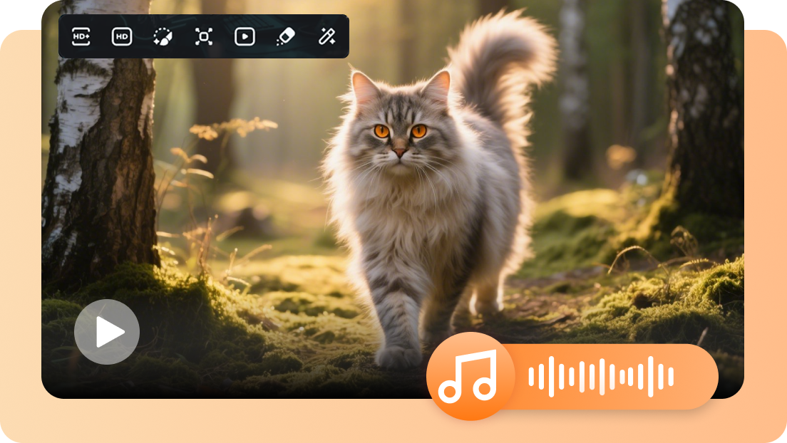 vídeo de gato por IA