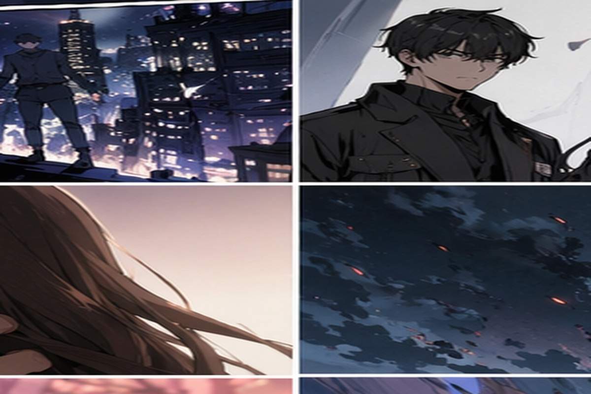 Webtoon Series na may temang eksena ng tunggalian na may kaugnayan sa visual
