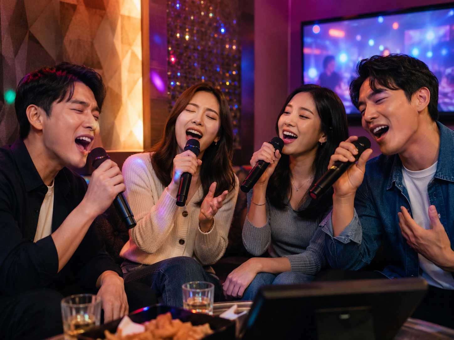 Dreamina karaoke lip sync video maker prompt example 1