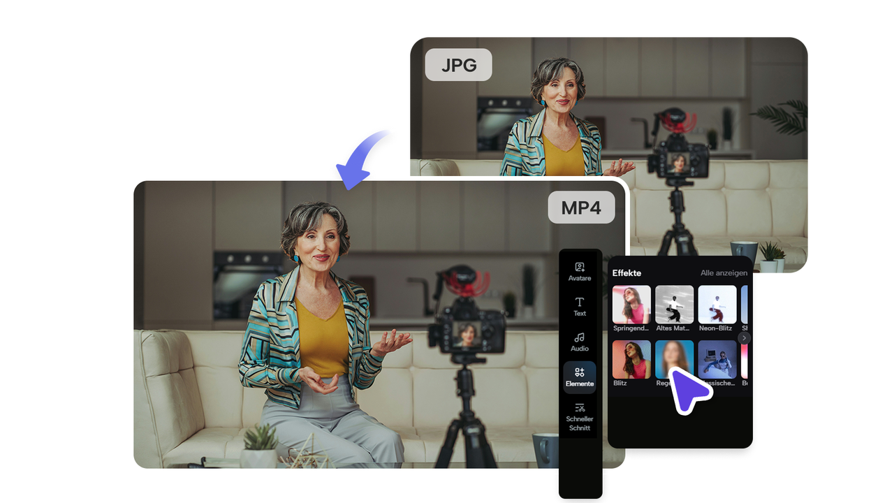 Kostenloser KI-Bild-zu-Video-Generator