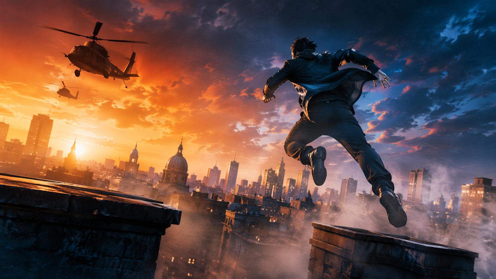 Dreamina AI movie poster prompts prompt example 4: Action blockbuster art