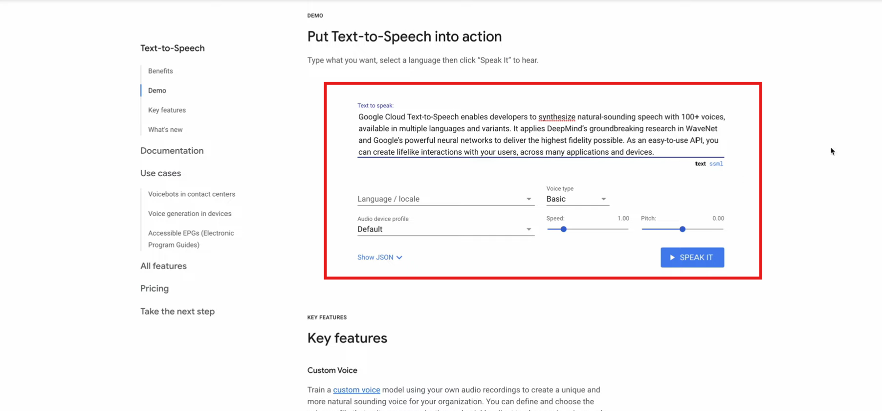 Personalizza le impostazioni