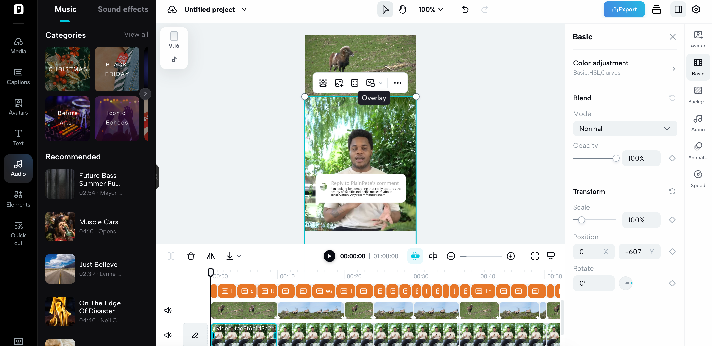 Herramientas de edición potentes con IA