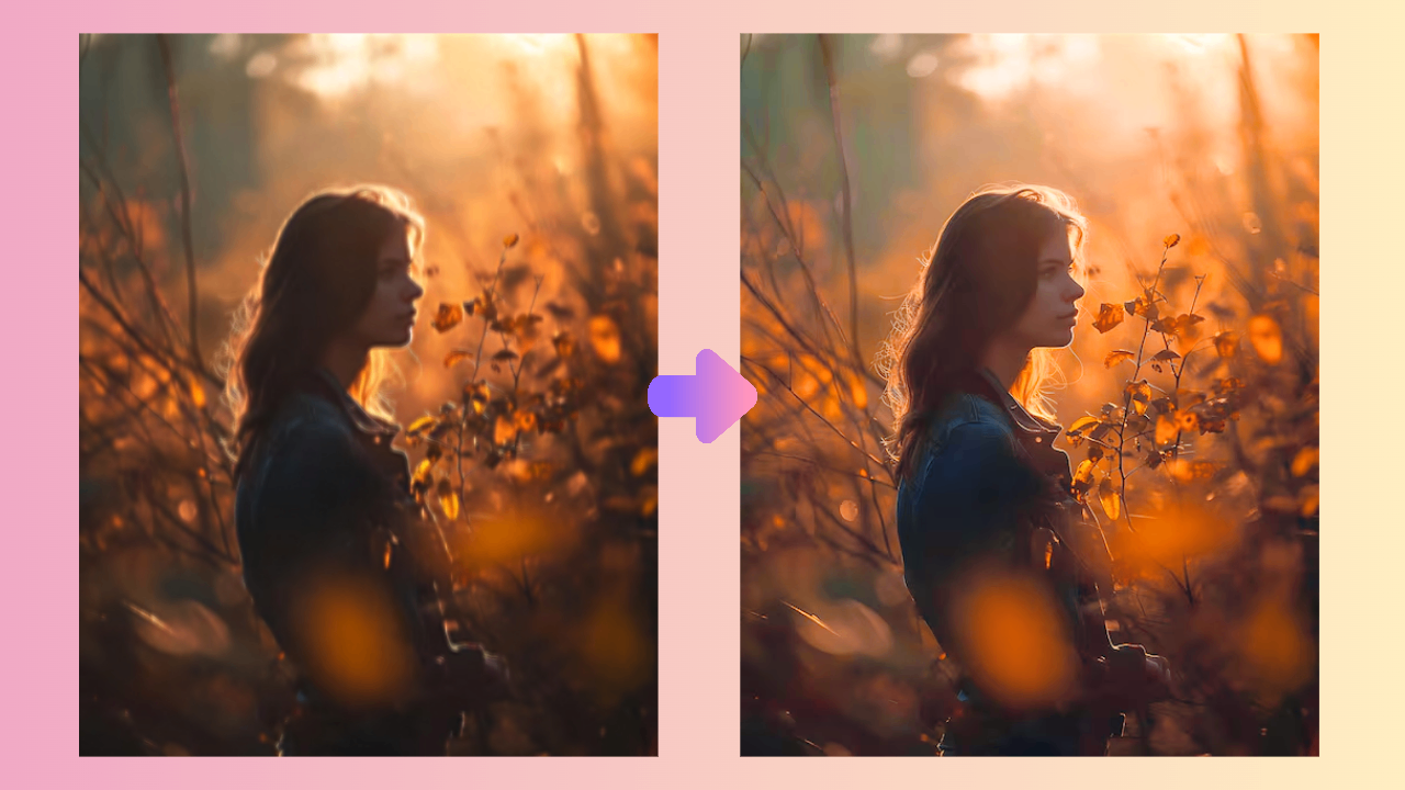 Free AI photo enhancer