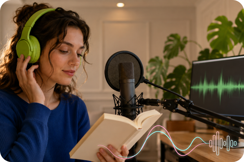 Hörbuch- und Podcast-Erzählung