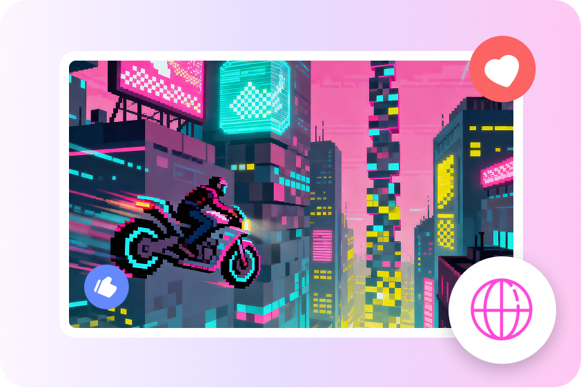 Share your art globally