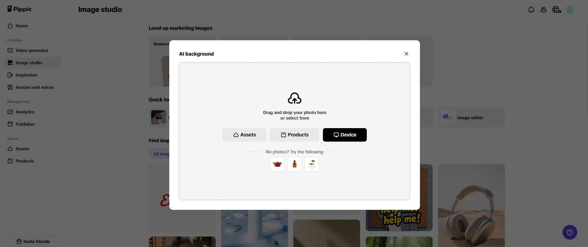Crie fundos hipnotizantes