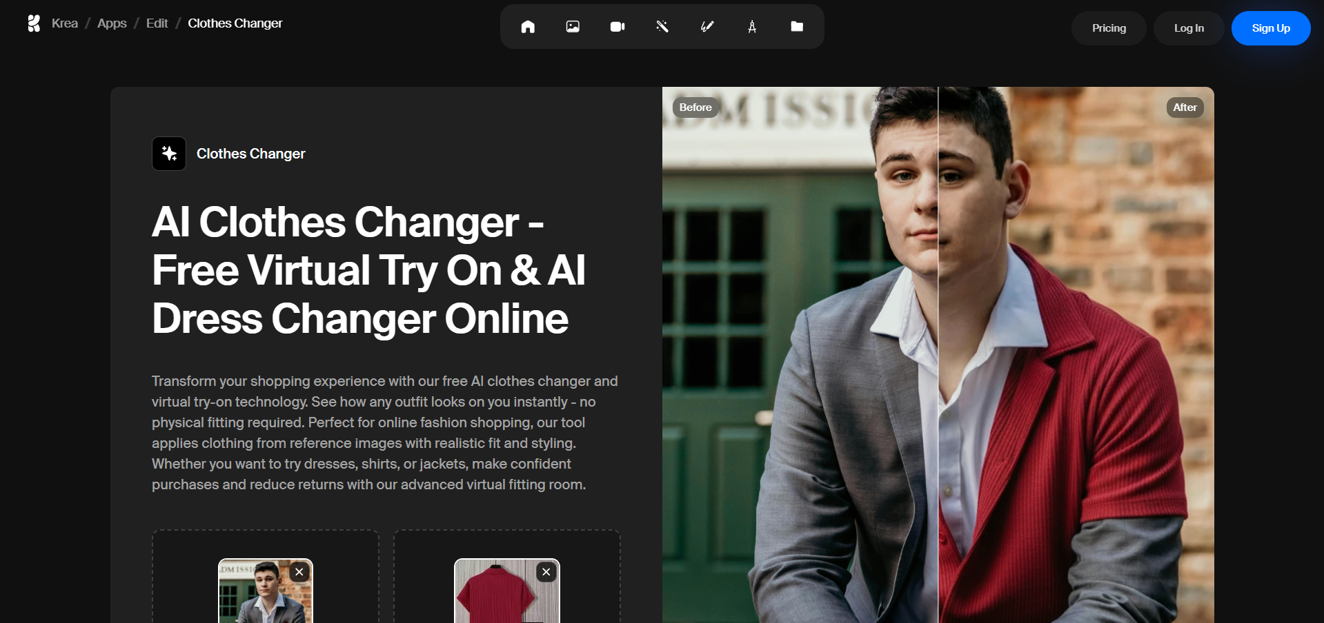 Kreaインターフェース