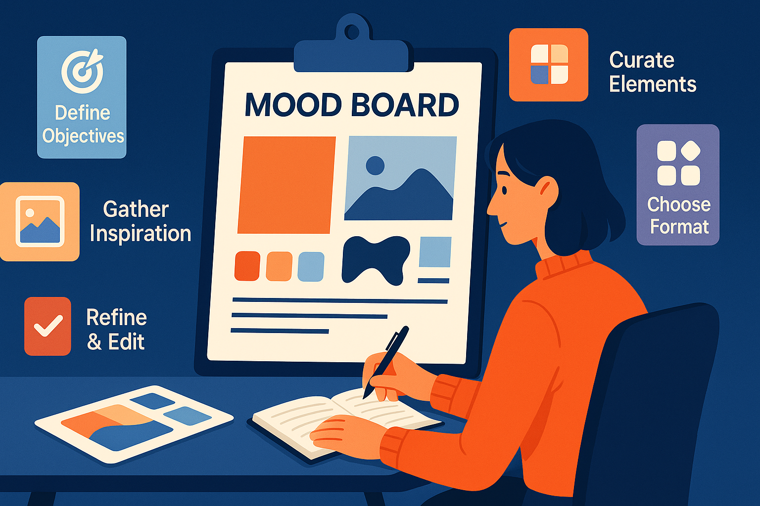 How to create a mood board