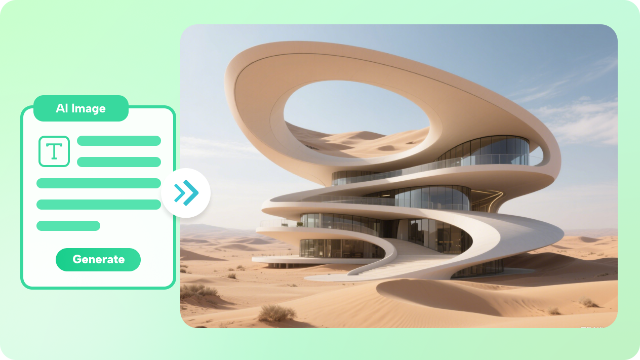 Arquitetura de IA a partir de texto