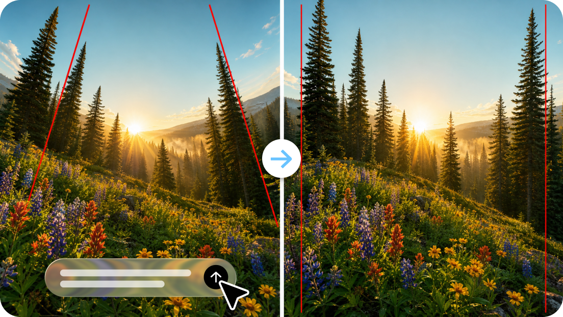 Customize wide-angle camera perspectives