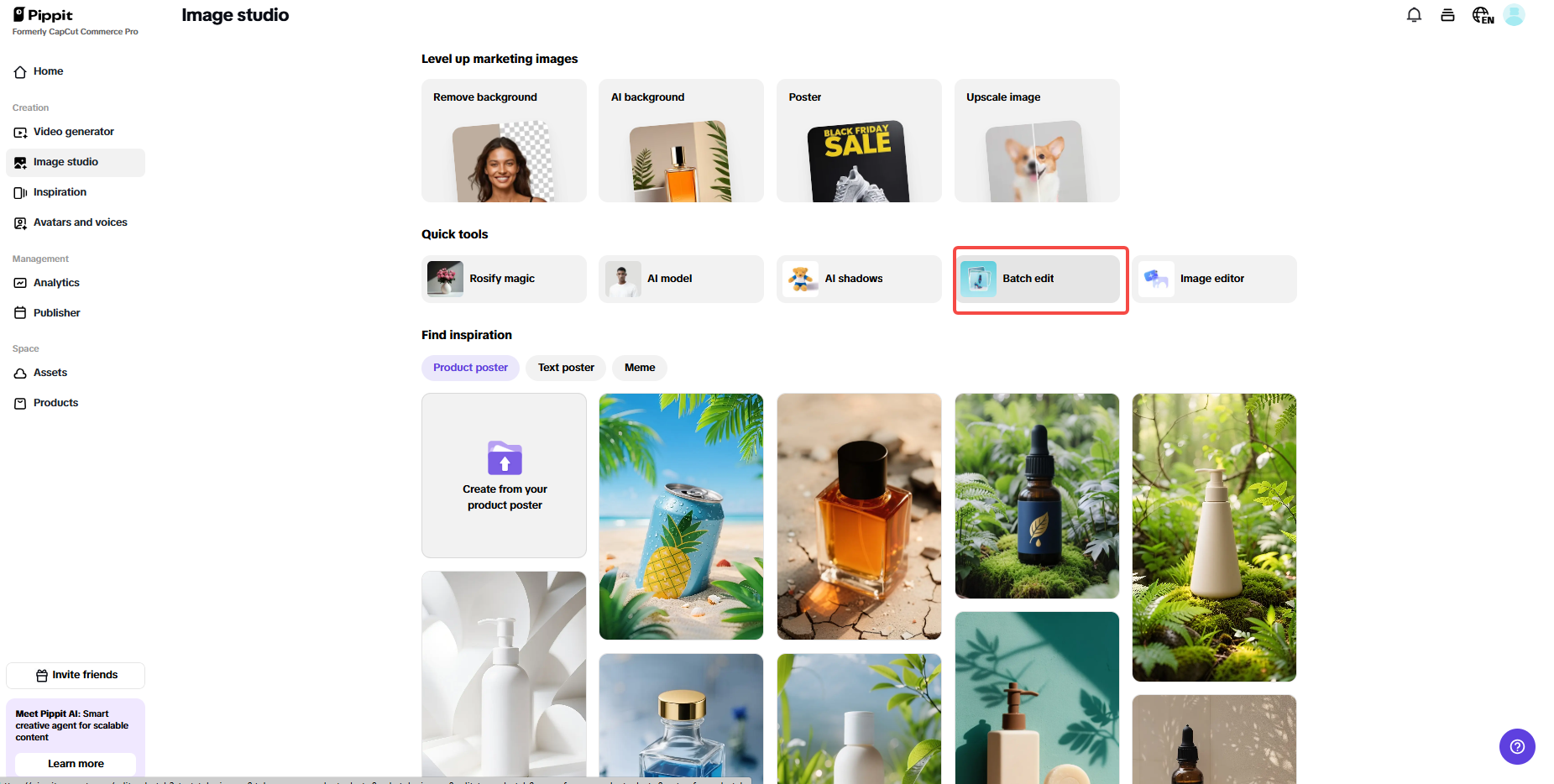 Effortless batch editing tool