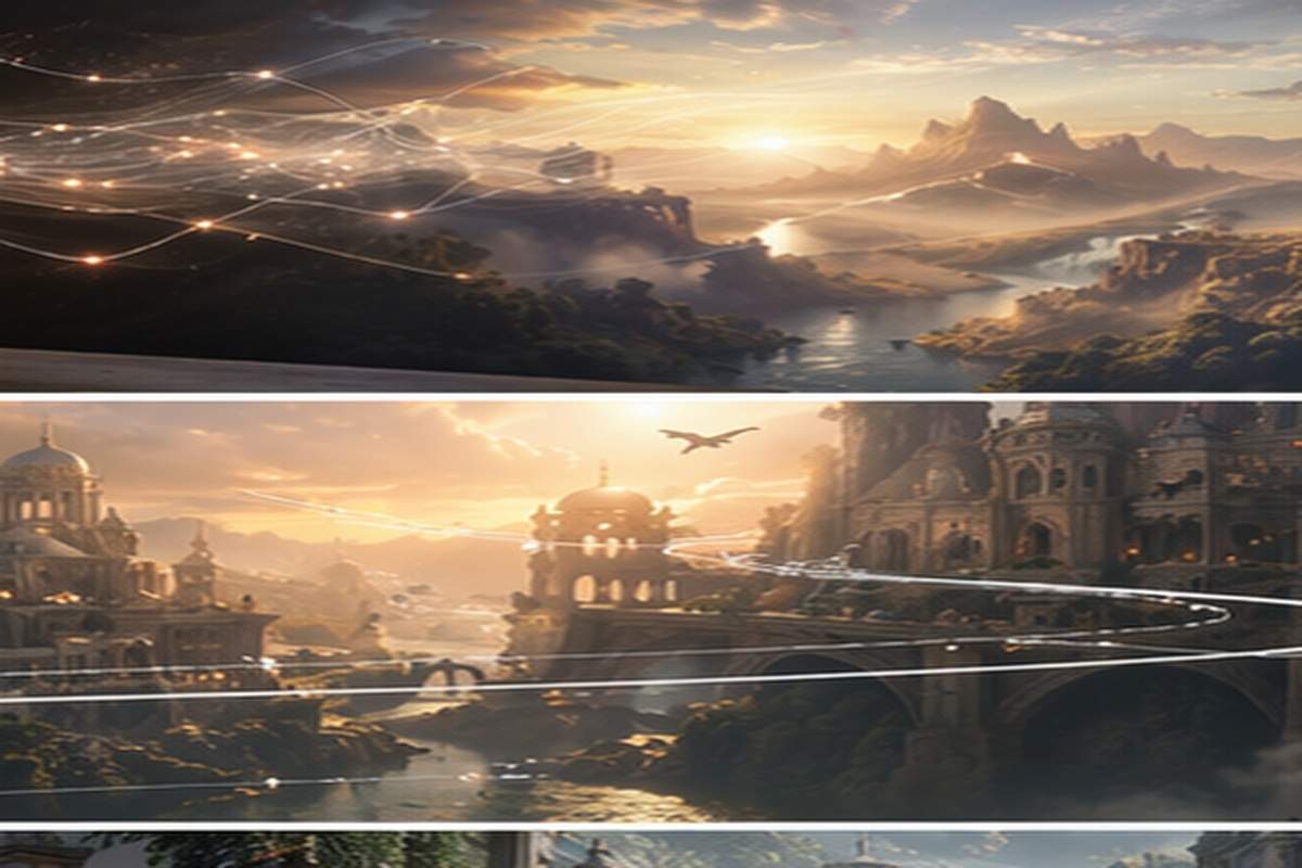 Visuale rilevante per l'argomento della scena del personaggio del generatore di scene AI