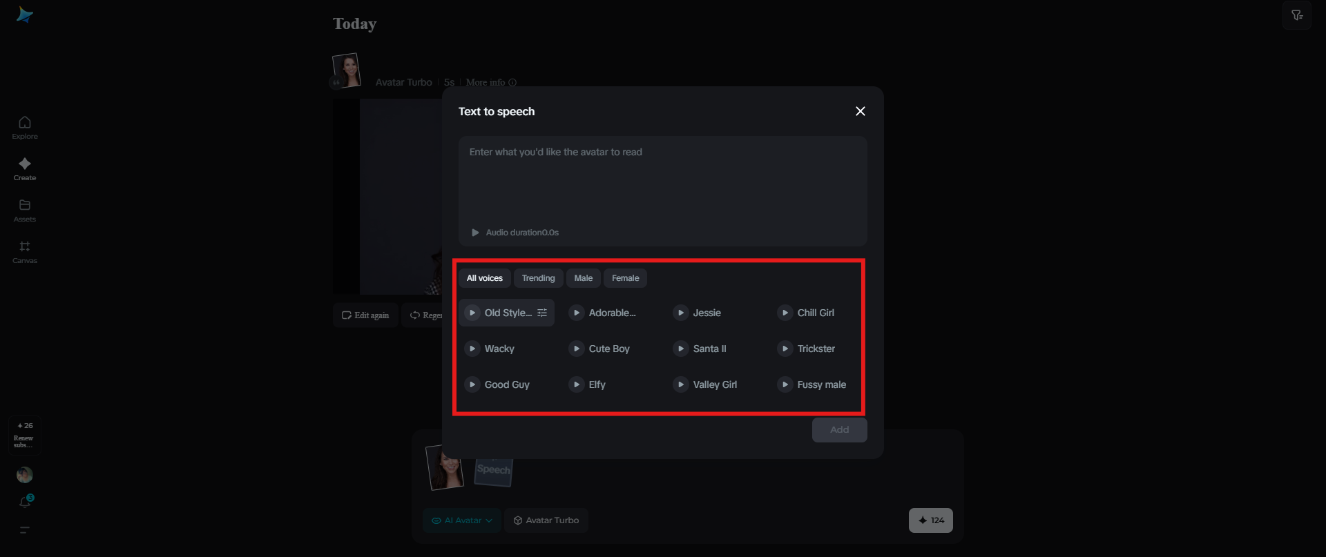 Các giọng nói AI