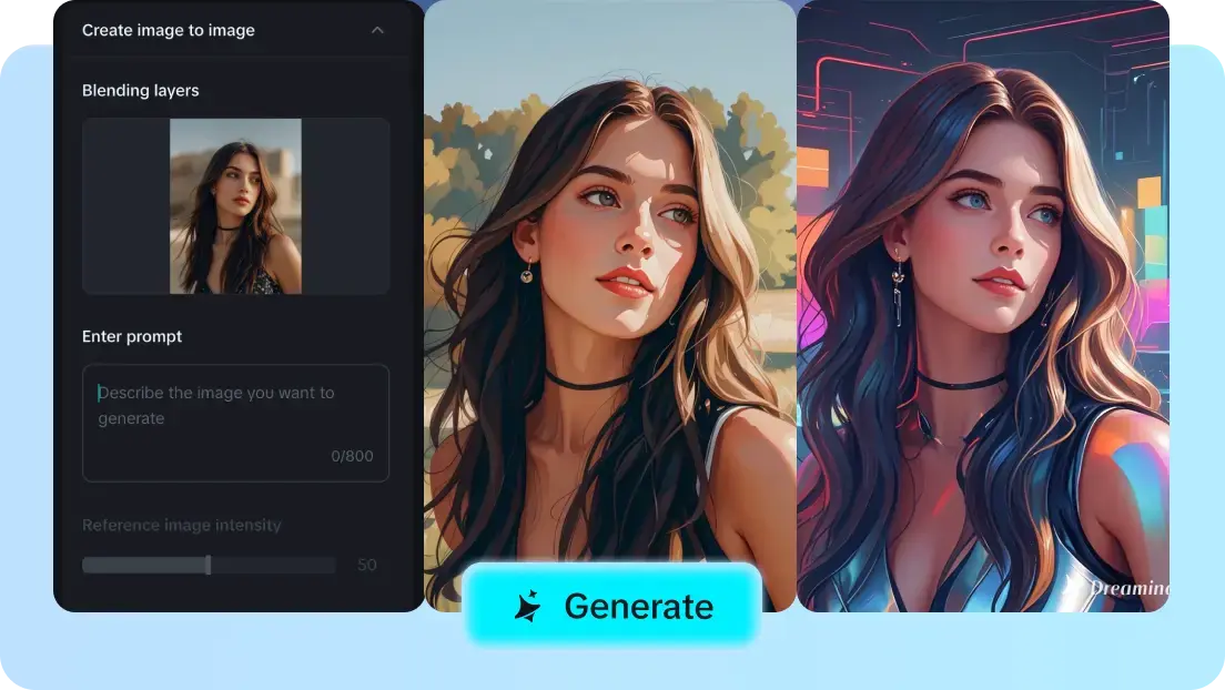 Reimaginar imagens com transformação inteligente