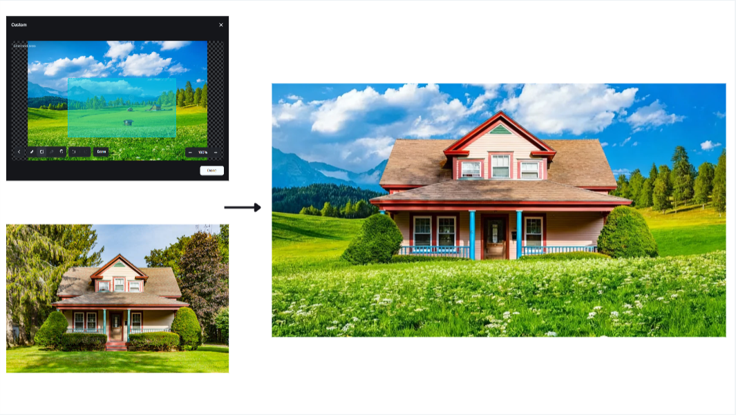 Interactive editing feature in Dreamina