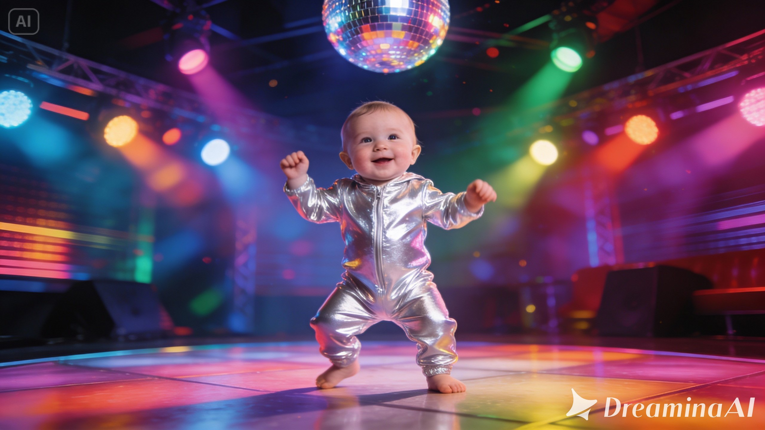 Tiny disco party