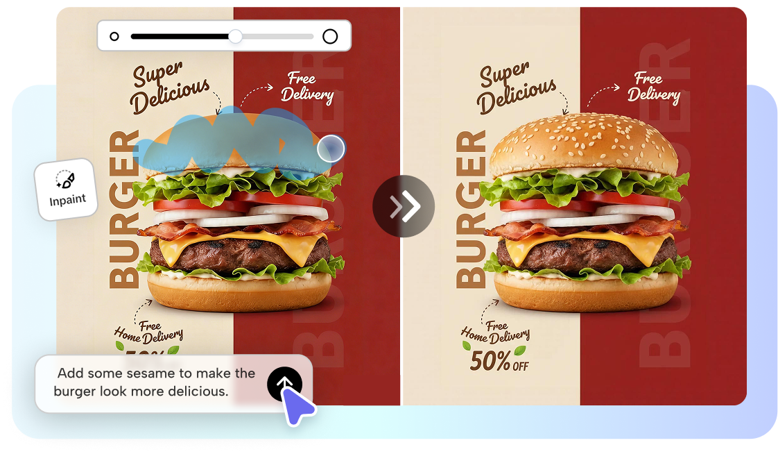 Alat desain AI untuk pengeditan gambar