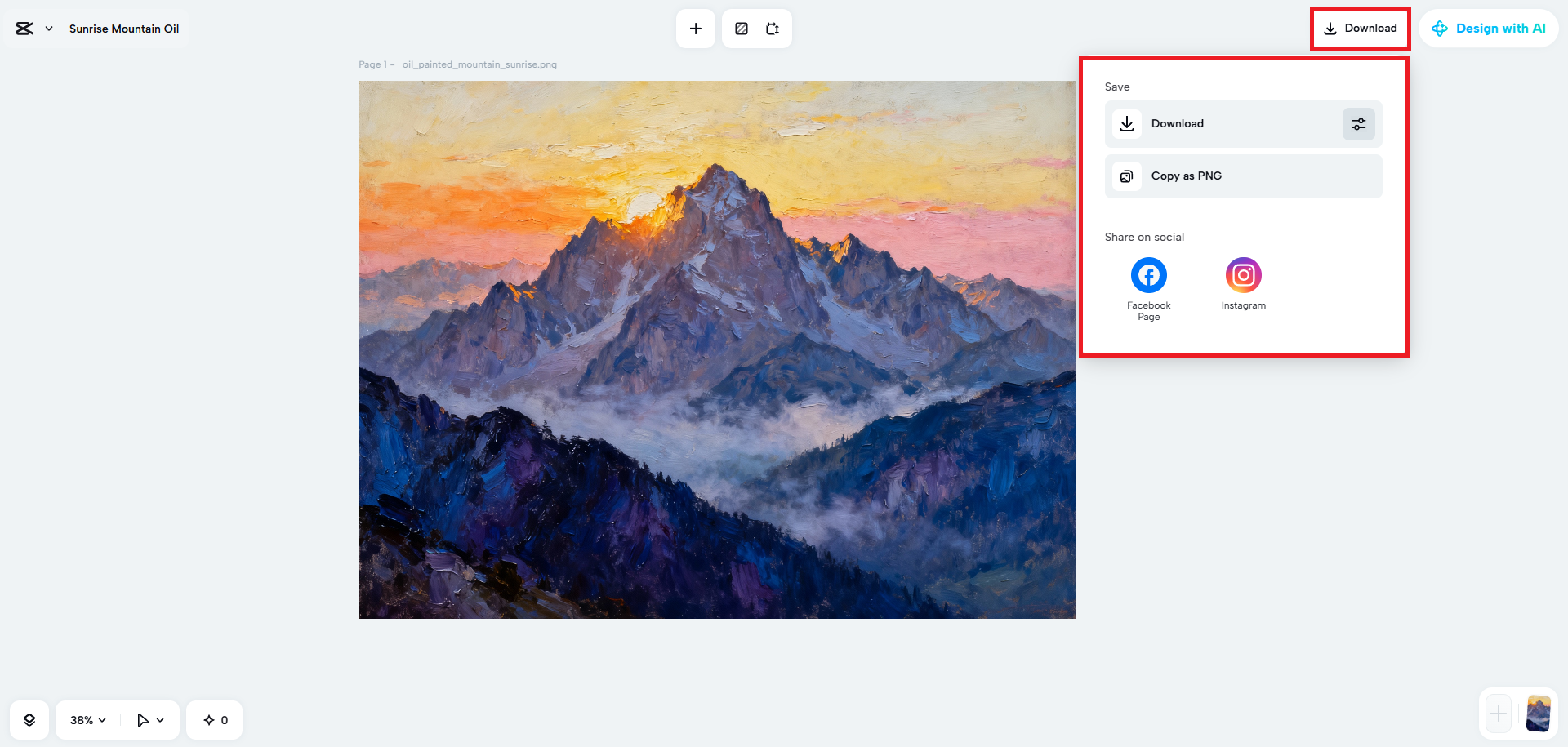 Download or publish your art