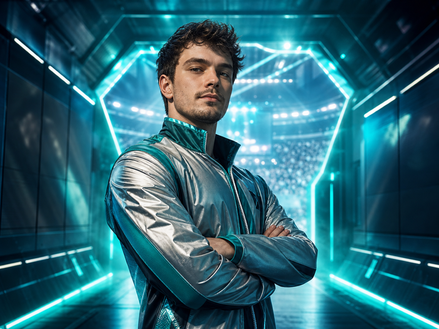 Sci-Fi-Wettbewerbsposter
