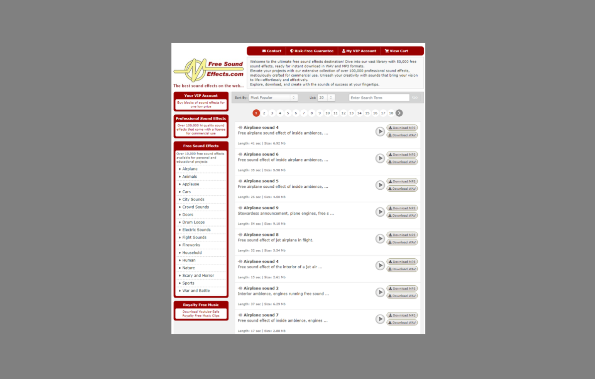 Free Sound Effects