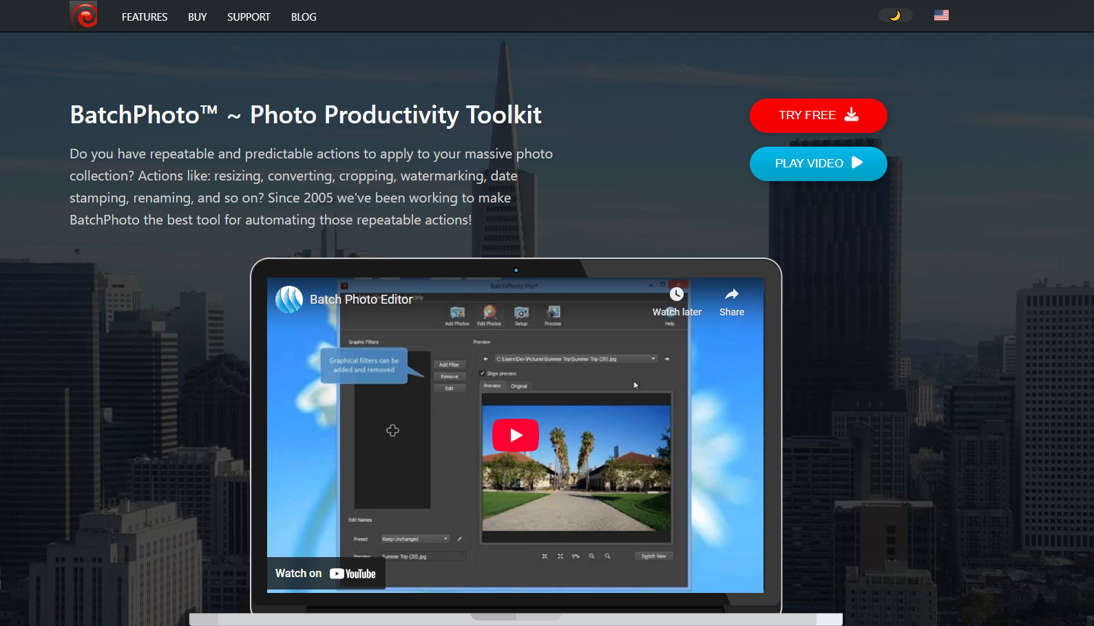 BatchPhoto interface