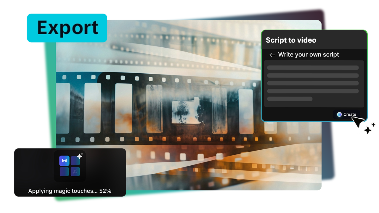 Physically consistent AI video generation