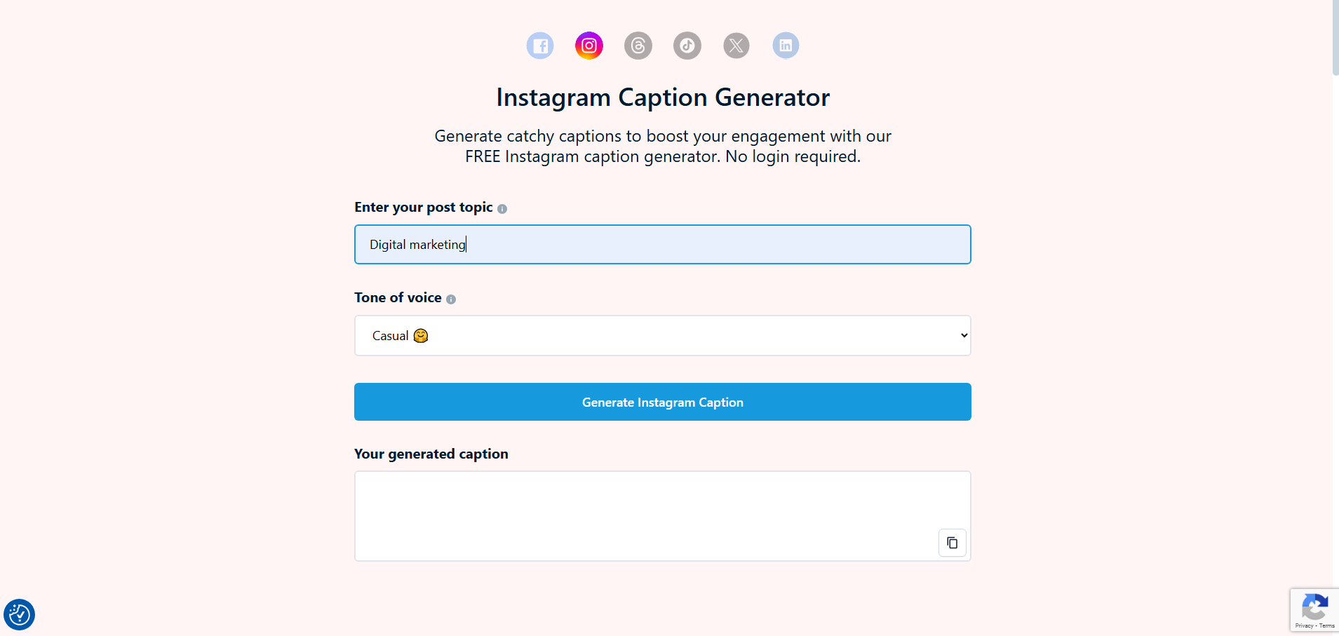 Mention Instagram caption generators