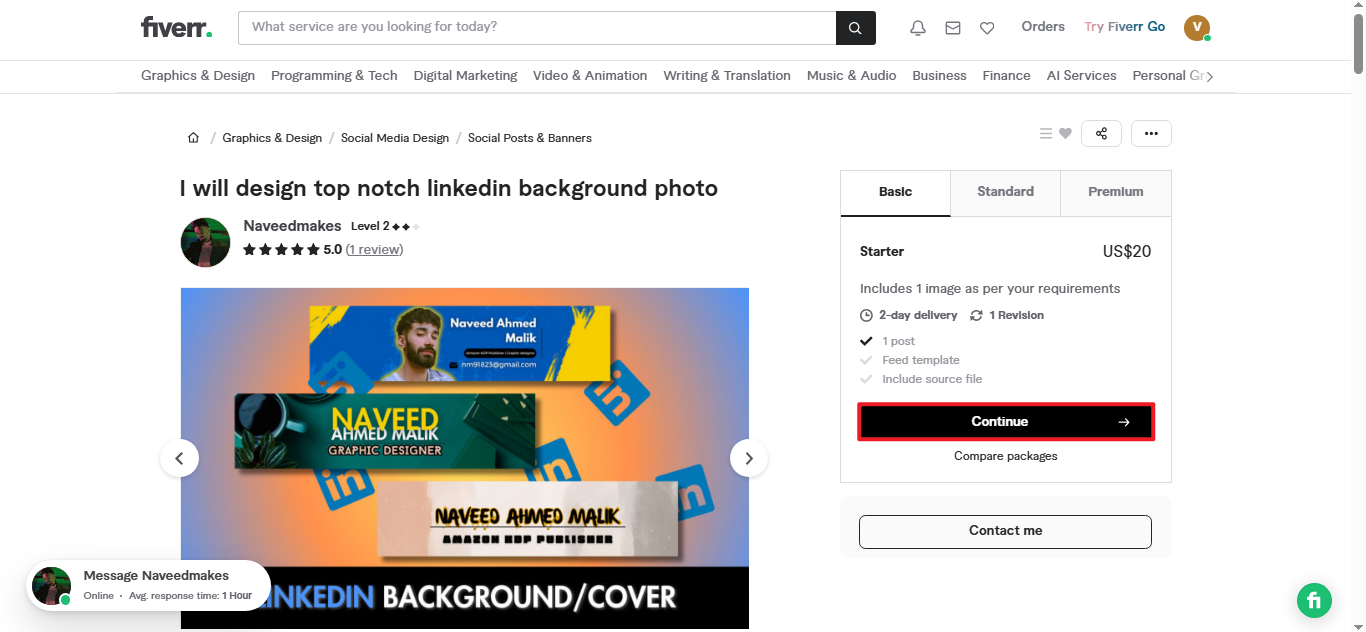 Foto de fondo de LinkedIn gratis