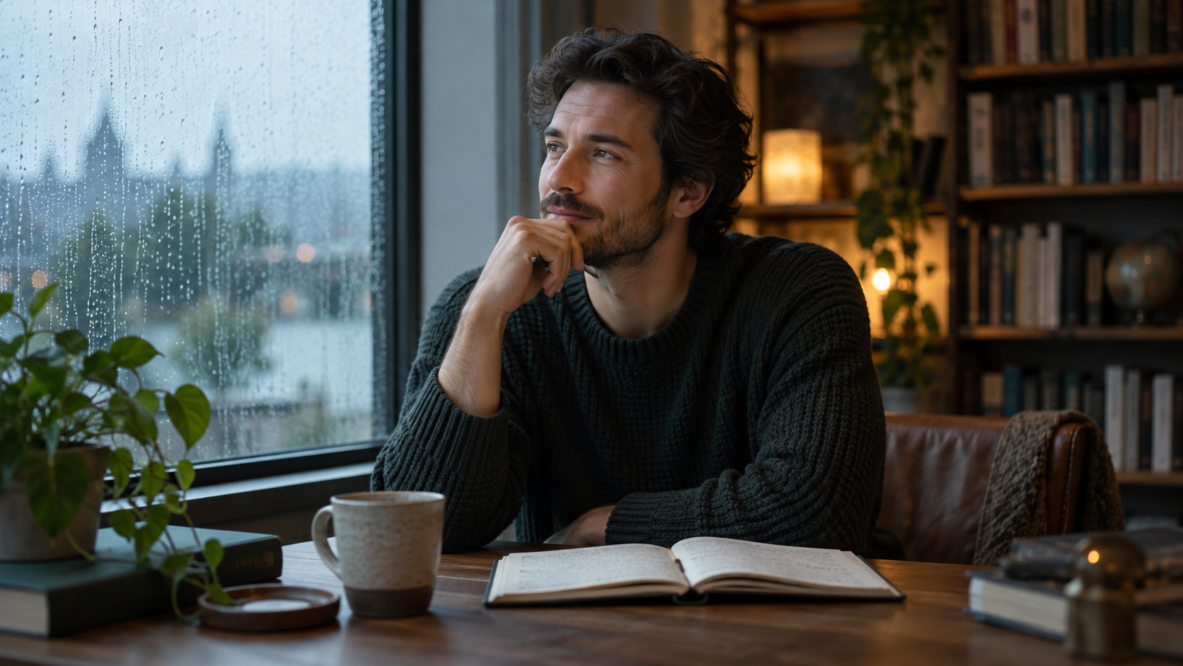 Quiet Thinker Portret voorbeeld voor chatgpt persoonlijkheid prompt