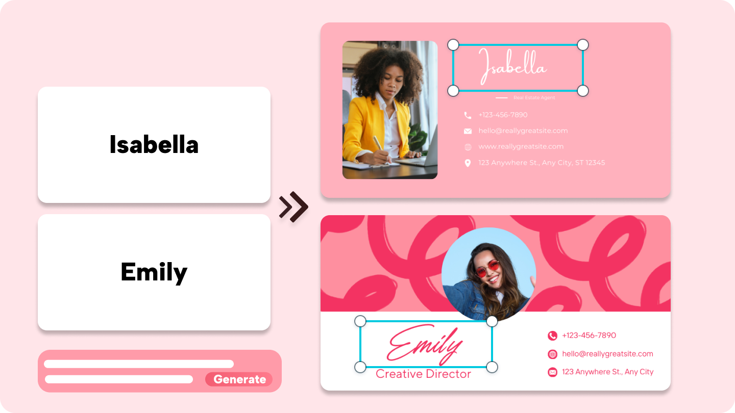 Signature block creator
