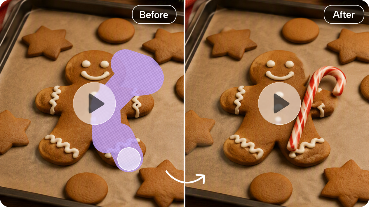 Edit bakery videos with precise local video control