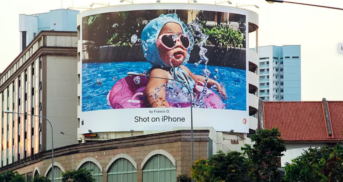 Apple's #shotoniphone campaign